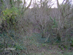 Old Wentloog level incline, Cwmfelinfach, January 2007